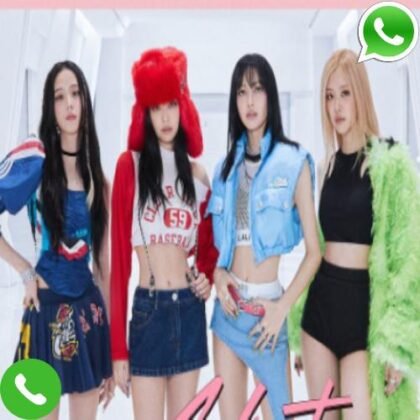 blackpink real video call number