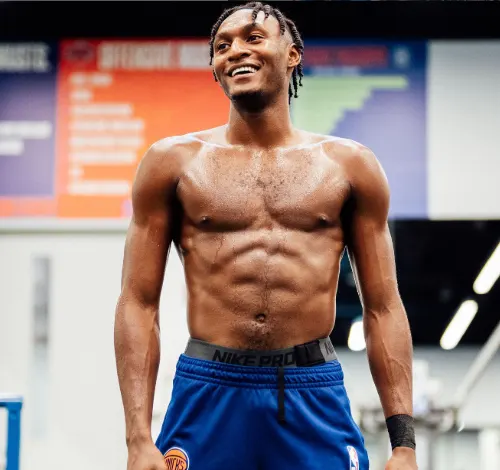 American basketball player Immanuel Quickley