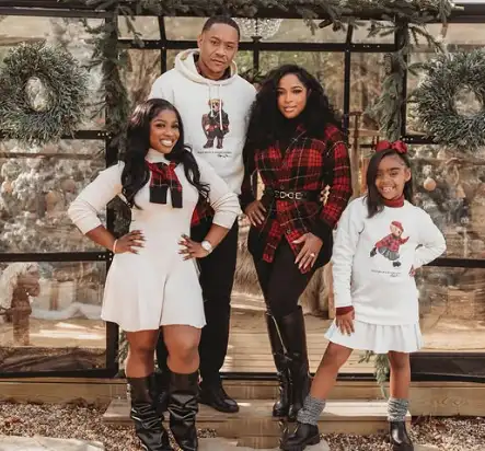 Toya Johnson family