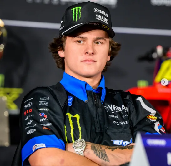 Motocross racer Haiden Deegan