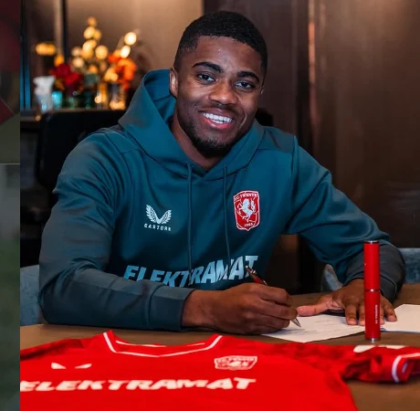 Dutch footballer Myron Boadu