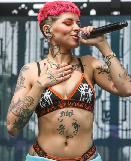 Argentine rapper & singer Cazzu